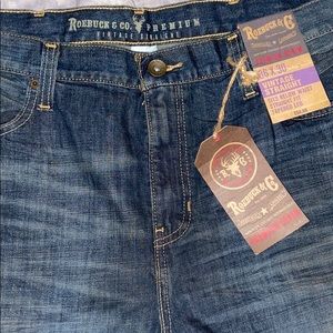 Roebuck & Co Vintage Straight Jean